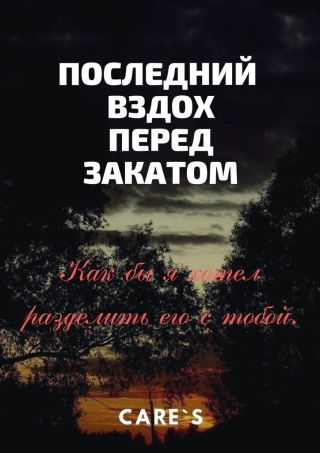Последний вздох перед закатом